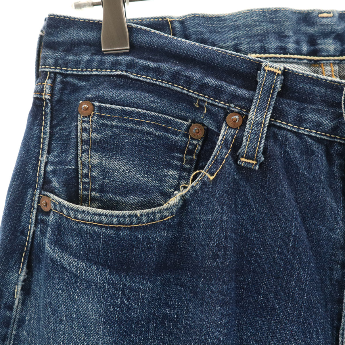 Pherrow's フェローズ デニムパンツ ジーンズ ボタンフライ メンズ