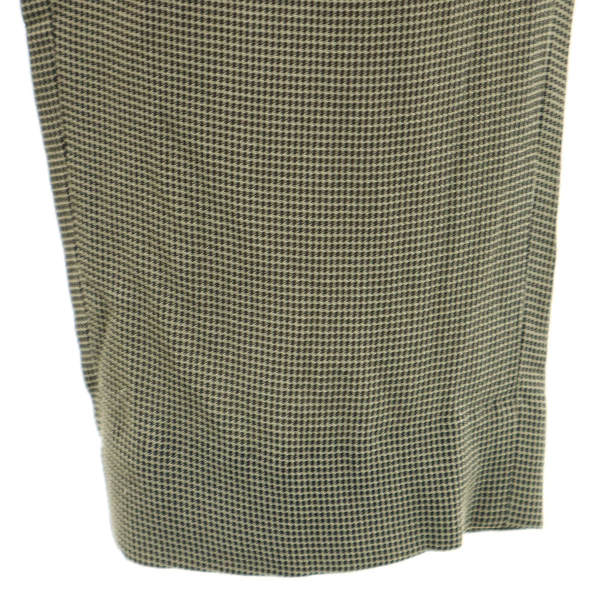 Emporio Armani エンポリオアルマーニ 90s イタリア製 オールド 格子柄 スラックスパンツ 38 ブラック タック レディース