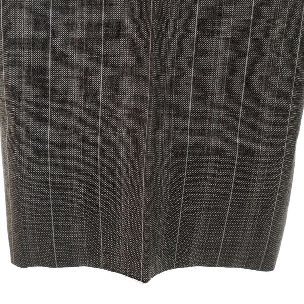 60s 70s ヴィンテージ ストライプ ジャパンヴィンテージ ストレートパンツ カーキ系 メンズ