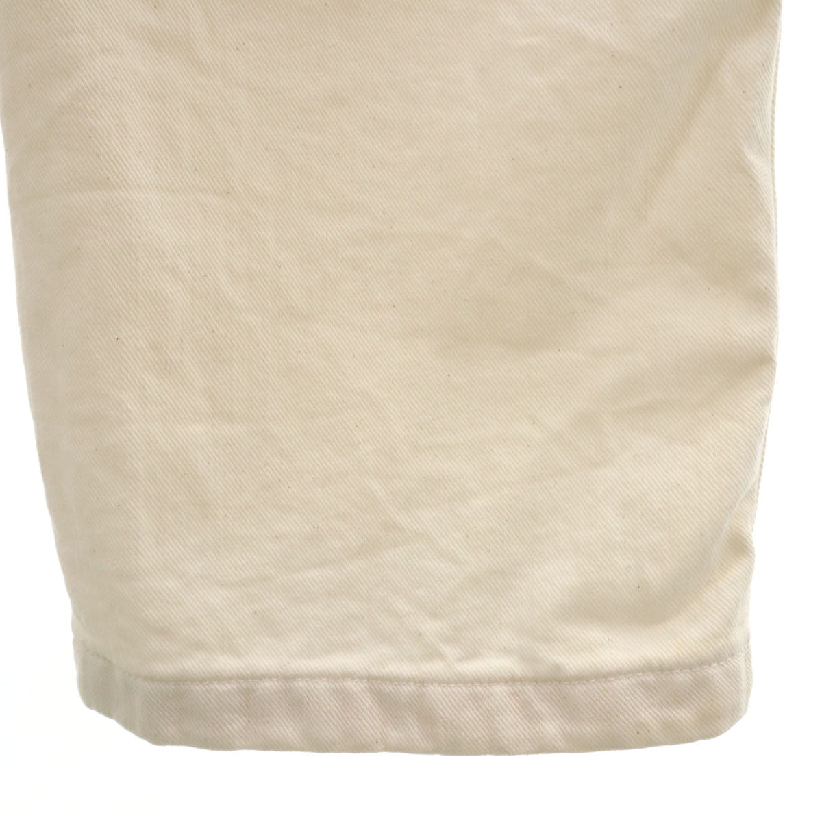 Chloe クロエ イタリア製 ハイウエスト テーパードパンツ 36 アイボリー レディース