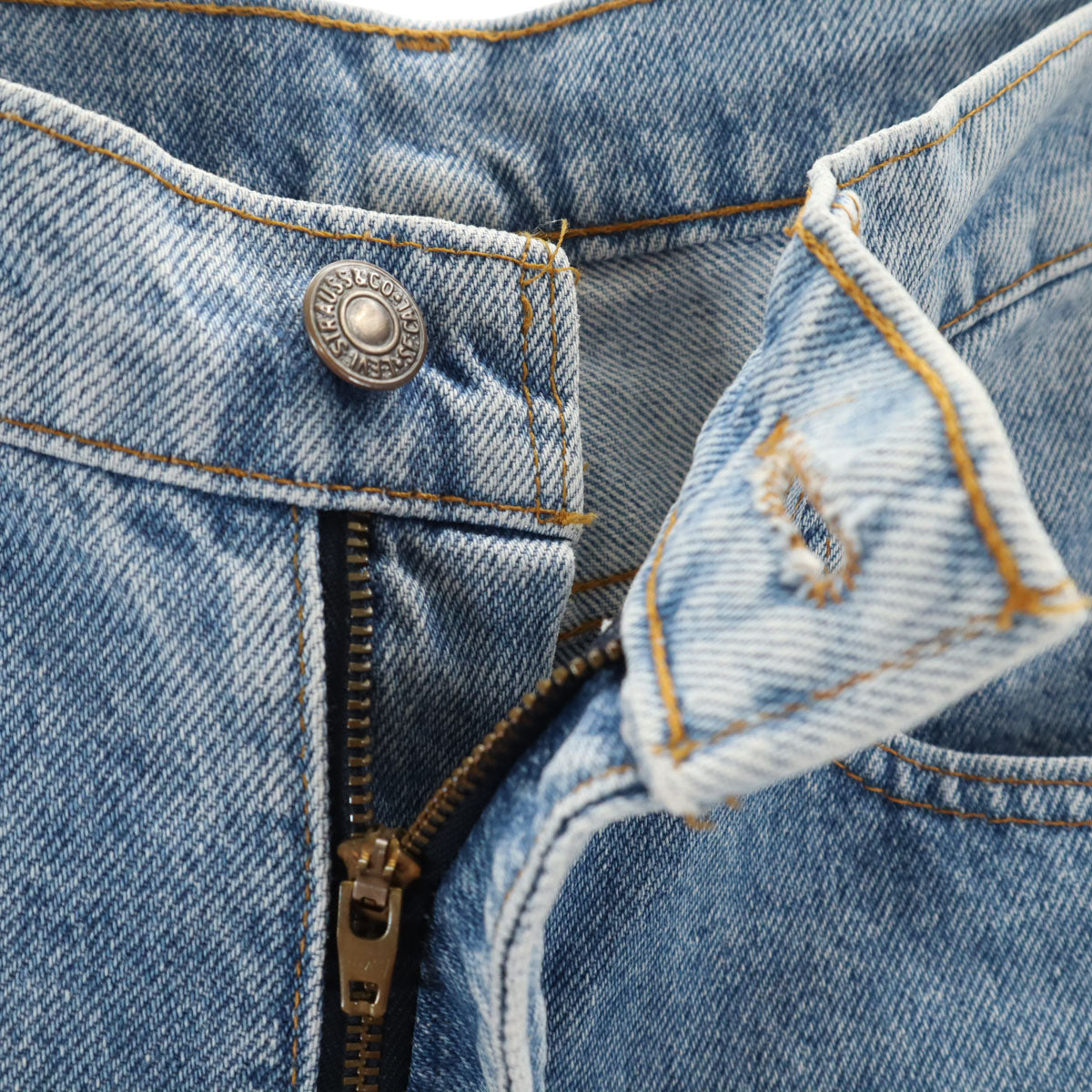 Levi's リーバイス 90s オールド USA製 テーパードデニムパンツ ブルー ジーンズ レディース