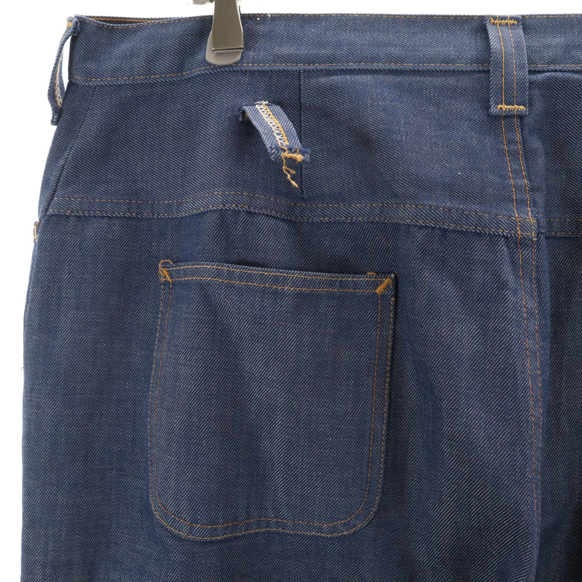 70s ヴィンテージ デニムパンツ インディゴ ジーンズ TALONジップ ビッグサイズ メンズ