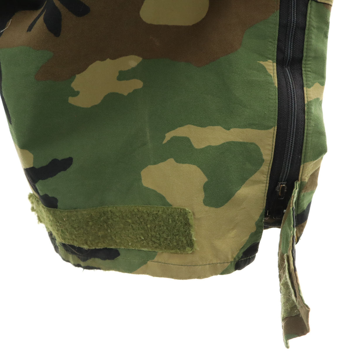 US ARMY アメリカ軍 90s ECWCS オールド DLA ゴアテックス ウッドランドカモ オーバー パンツ M カーキ 迷彩 ミリタリー メンズ