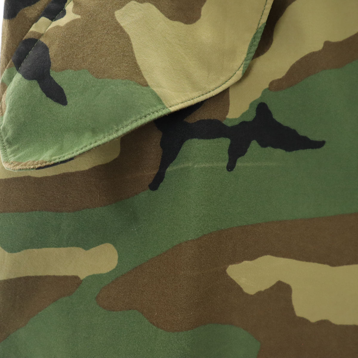 US ARMY アメリカ軍 90s ECWCS オールド DLA ゴアテックス ウッドランドカモ オーバー パンツ M カーキ 迷彩 ミリタリー メンズ