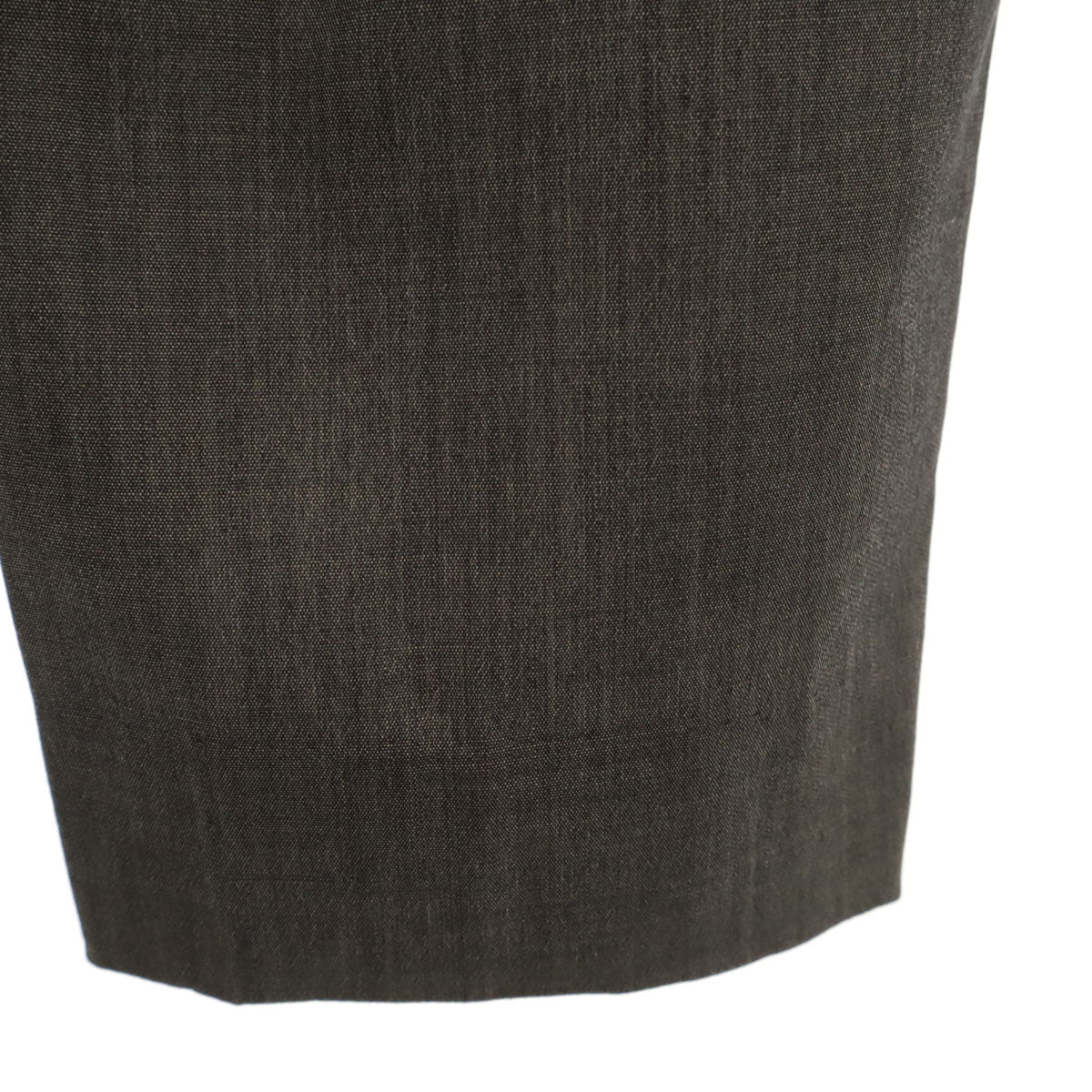 DRIES VAN NOTEN ドリスヴァンノッテン ベルギー製 フロントジップ スラックスパンツ 36 チャコール レディース