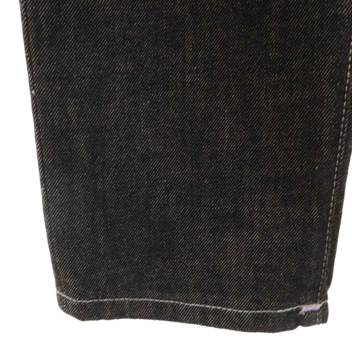 Vivienne Westwood ヴィヴィアンウエストウッド テーパードデニムパンツ W27 ブラック ジーンズ レディース