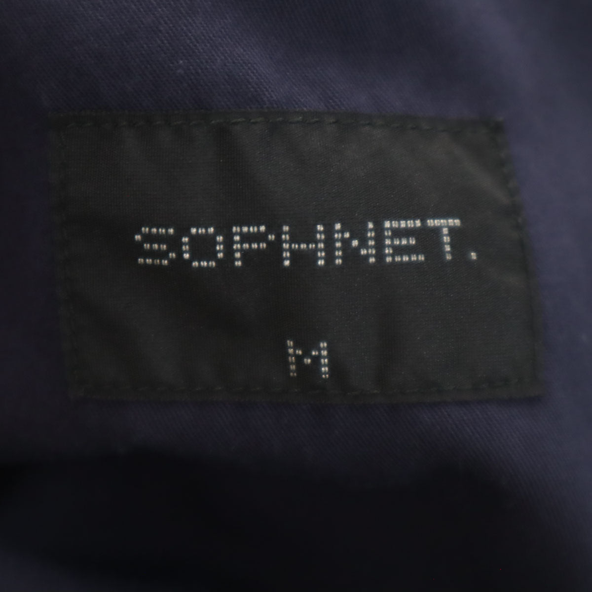 SOPHNET. ソフネット 日本製 ストレートパンツ M ネイビー系 メンズ