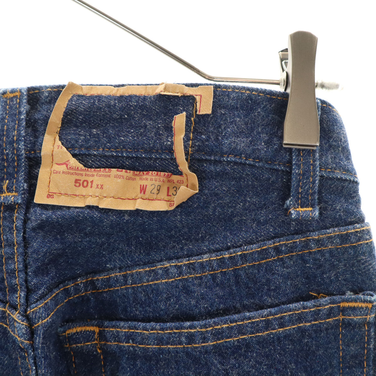 Levi's リーバイス 80s 501xx USA製 オールド ストレートデニムパンツ w29 ボタンフライ ジーンズ メンズ