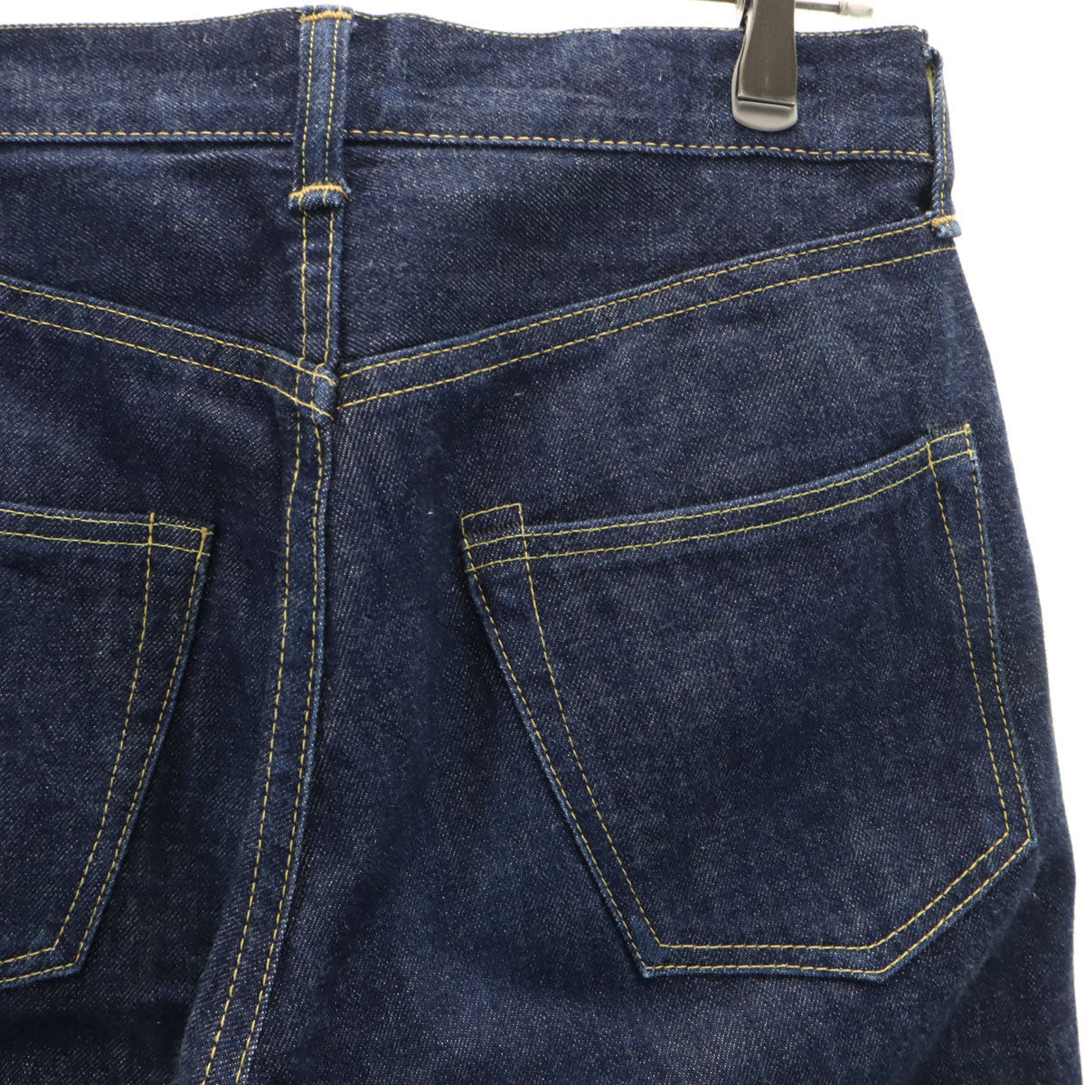 BRU NA BOINNE ブルーナボイン 日本製 テーパードデニムパンツ 0 ネイビー系 ボタンフライ レディース