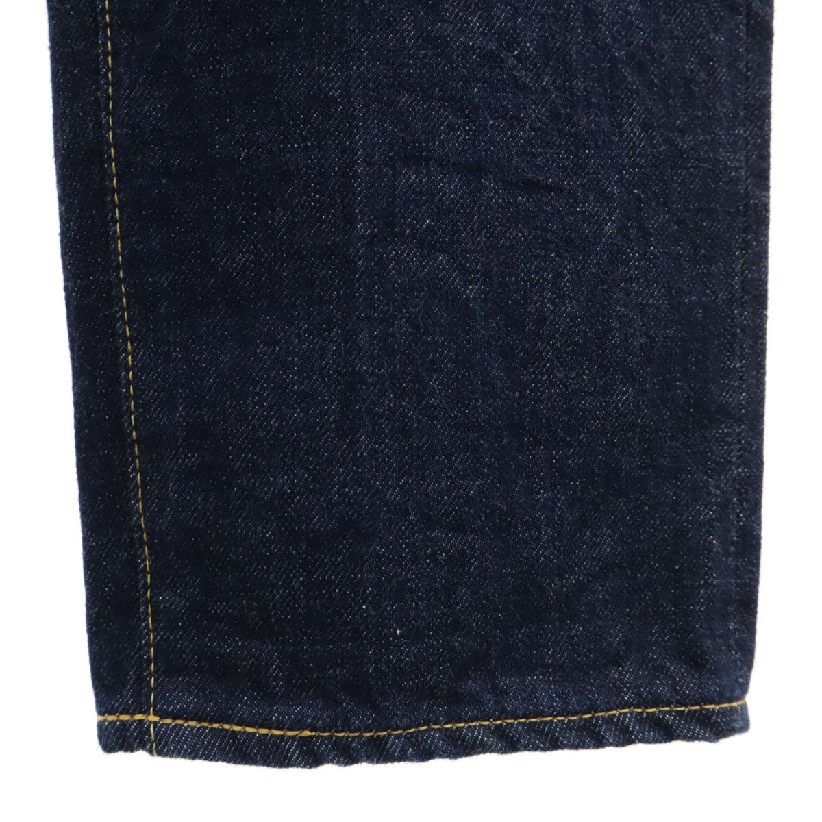 BRU NA BOINNE ブルーナボイン 日本製 テーパードデニムパンツ 0 ネイビー系 ボタンフライ レディース