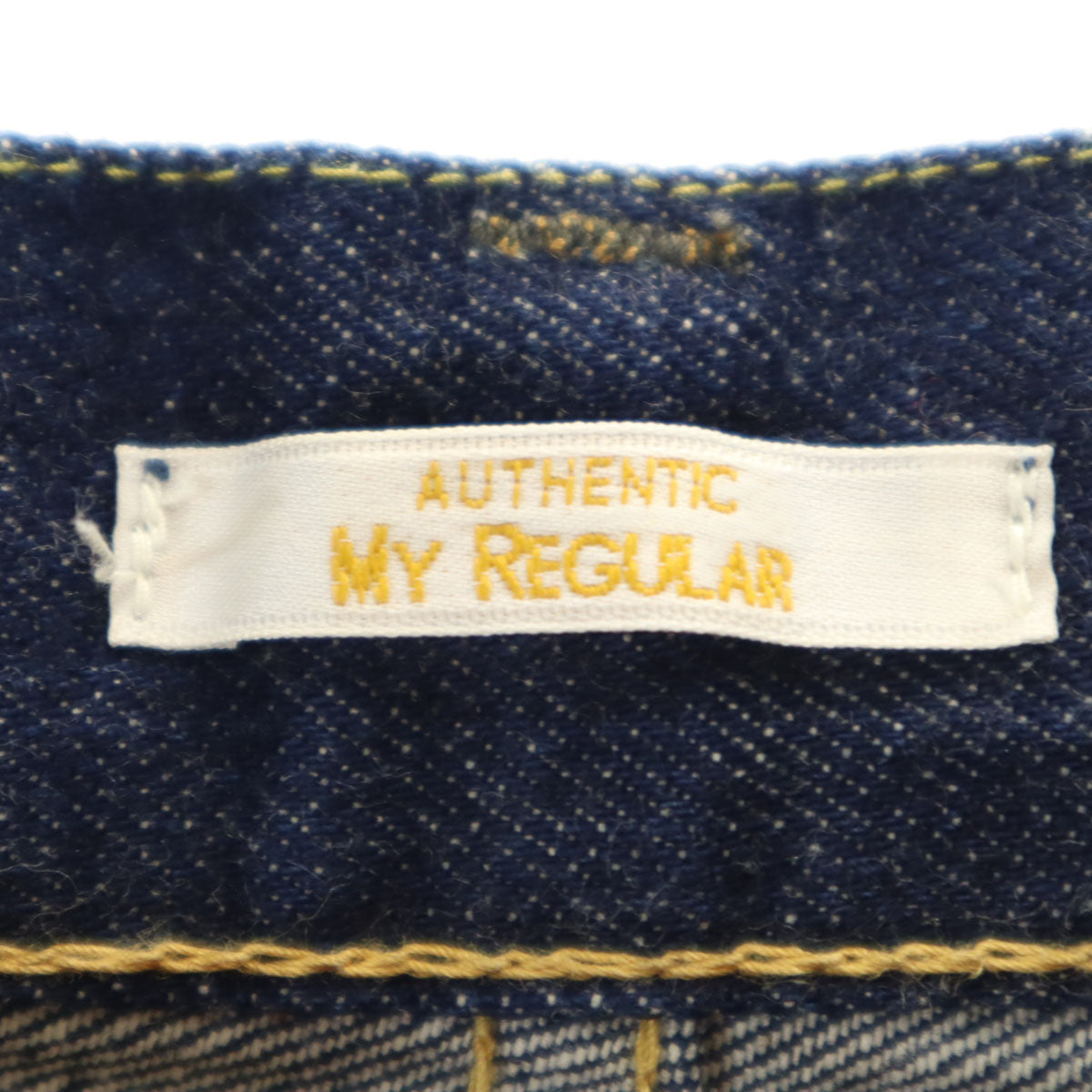 BRU NA BOINNE ブルーナボイン 日本製 テーパードデニムパンツ 0 ネイビー系 ボタンフライ レディース