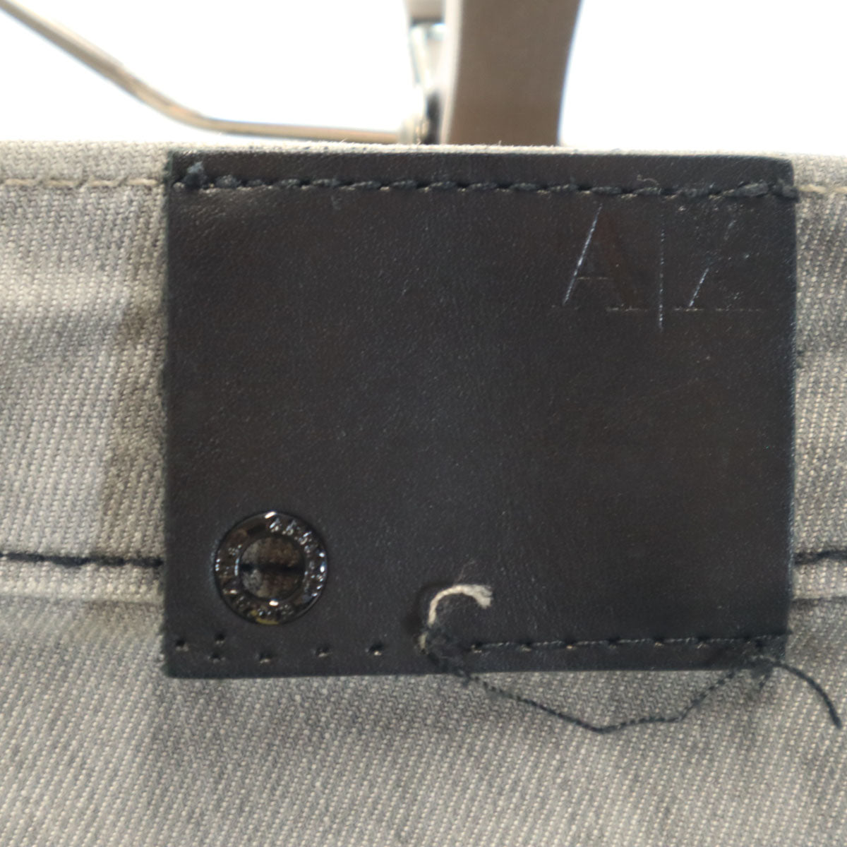 ARMANI EXCHANGE アルマーニエクスチェンジ USA製 スキニーデニムパンツ グレー系 レディース