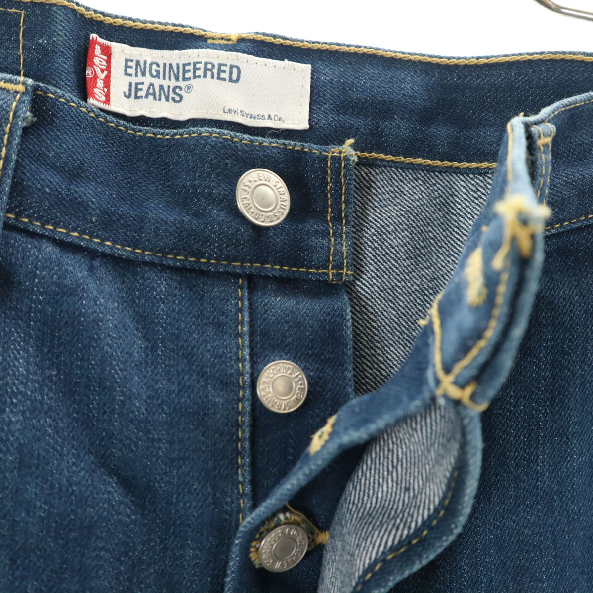 Levi's リーバイス 日本製 クロップド デニムパンツ M ブルー系 ジーンズ メンズ