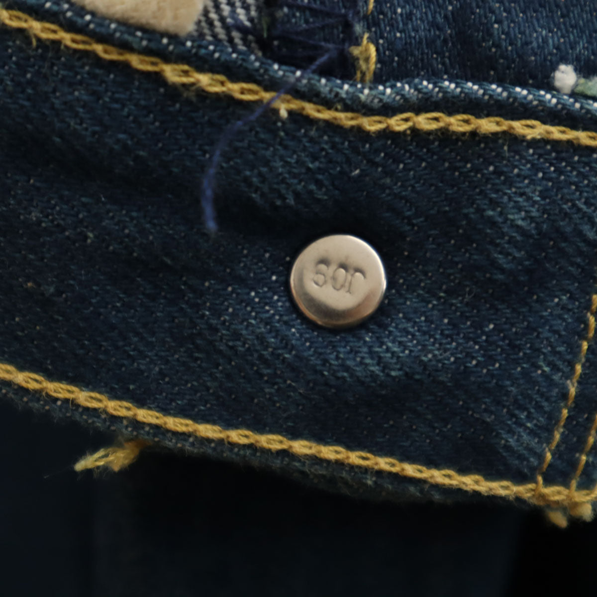 Levi's リーバイス 日本製 クロップド デニムパンツ M ブルー系 ジーンズ メンズ