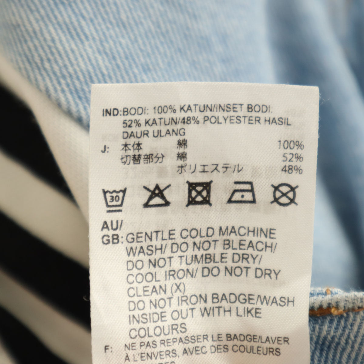 adidas Originals アディダスオリジナルス ストレートデニムパンツ S ブルー系 レディース