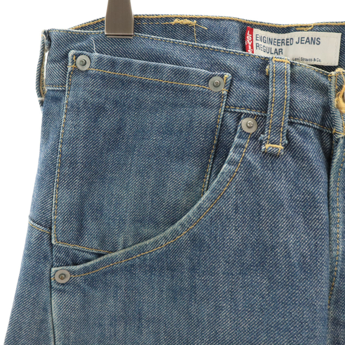 Levi's ENGINEERED JEANS リーバイス エンジニアードジーンズ 日本製 立体裁断 デニムパンツ w29 ブルー系 ジーンズ メンズ