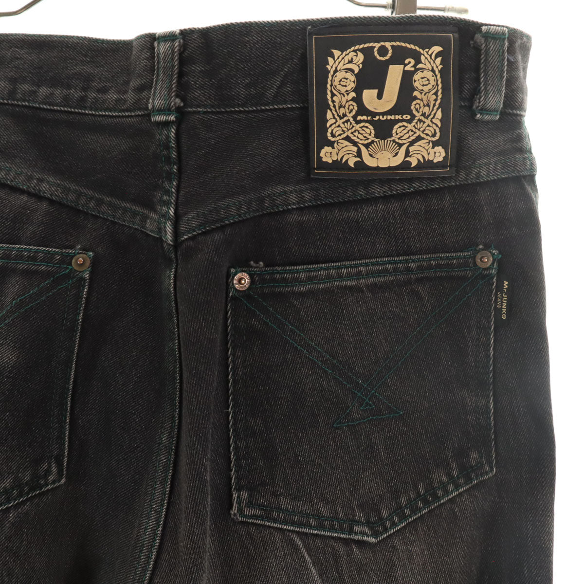 Mr.JUNK ミスタージュンコ ワイドデニムパンツ 85 グレー ジーンズ メンズ