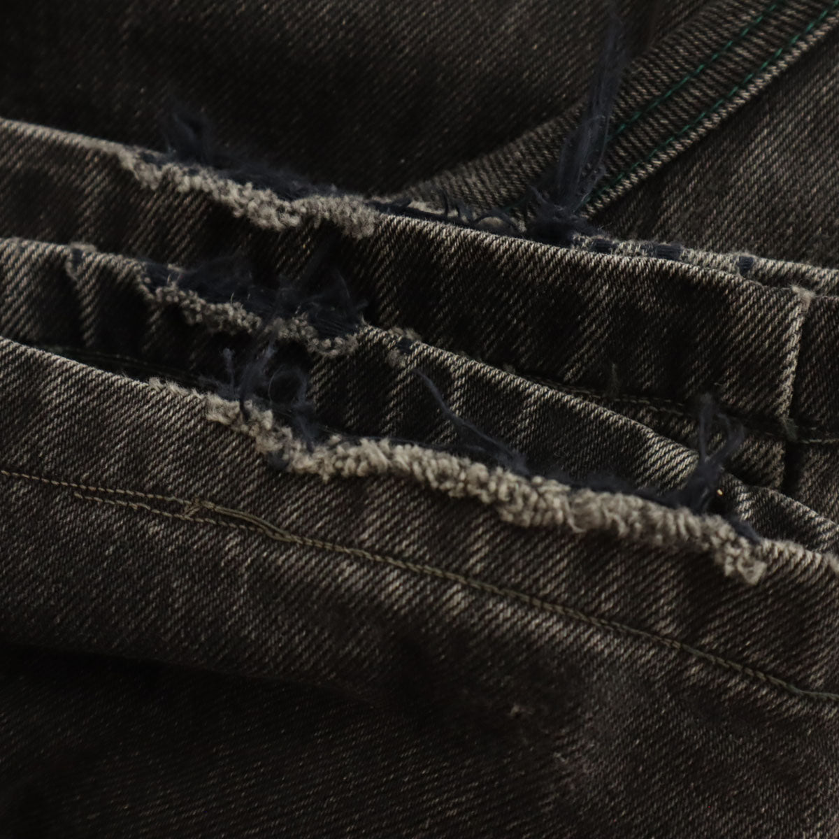 Mr.JUNK ミスタージュンコ ワイドデニムパンツ 85 グレー ジーンズ メンズ