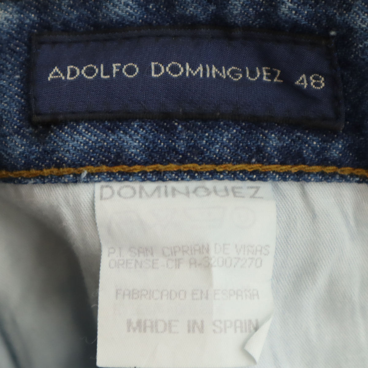 ADOLFO DOMINGUEZ アドルフォドミンゲス デニムパンツ 48 ジーンズ メンズ