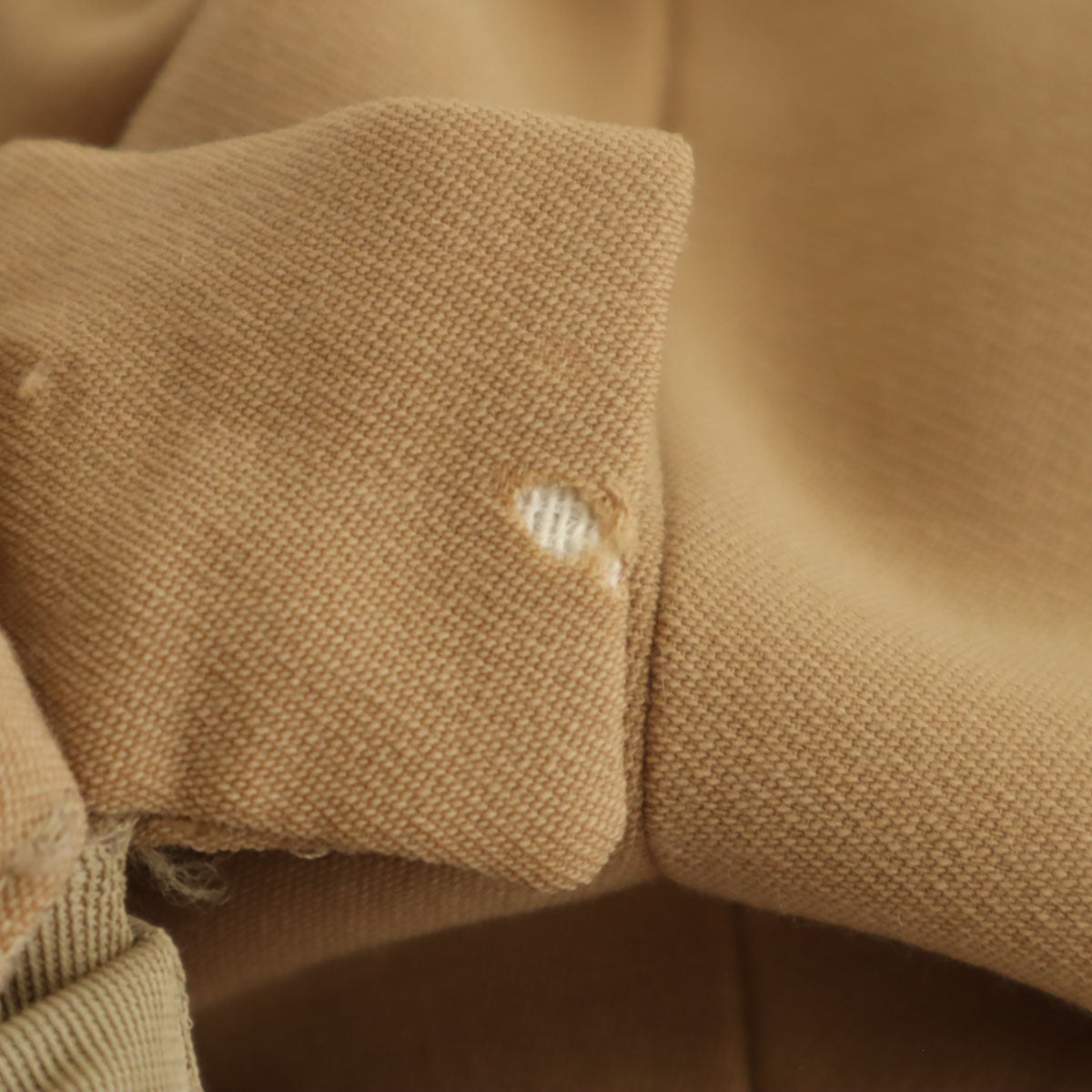 Christian Dior クリスチャンディオール フランス製 ウールブレンド テーパードパンツ USA8 ベージュ レディース