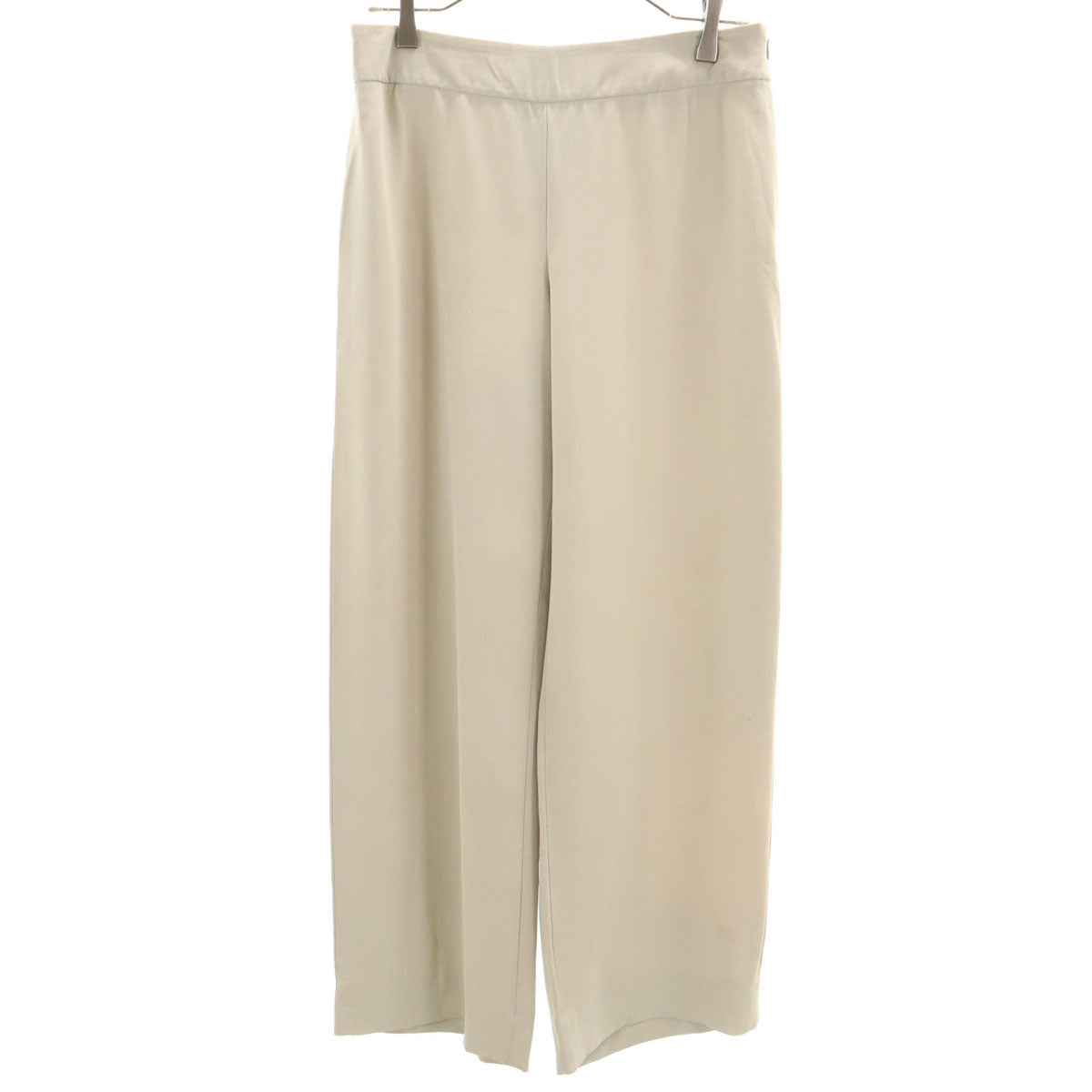 GIORGIO ARMANI ジョルジオアルマーニ イタリア製 シルクブレンド パンツ 42 グレー系 レディース