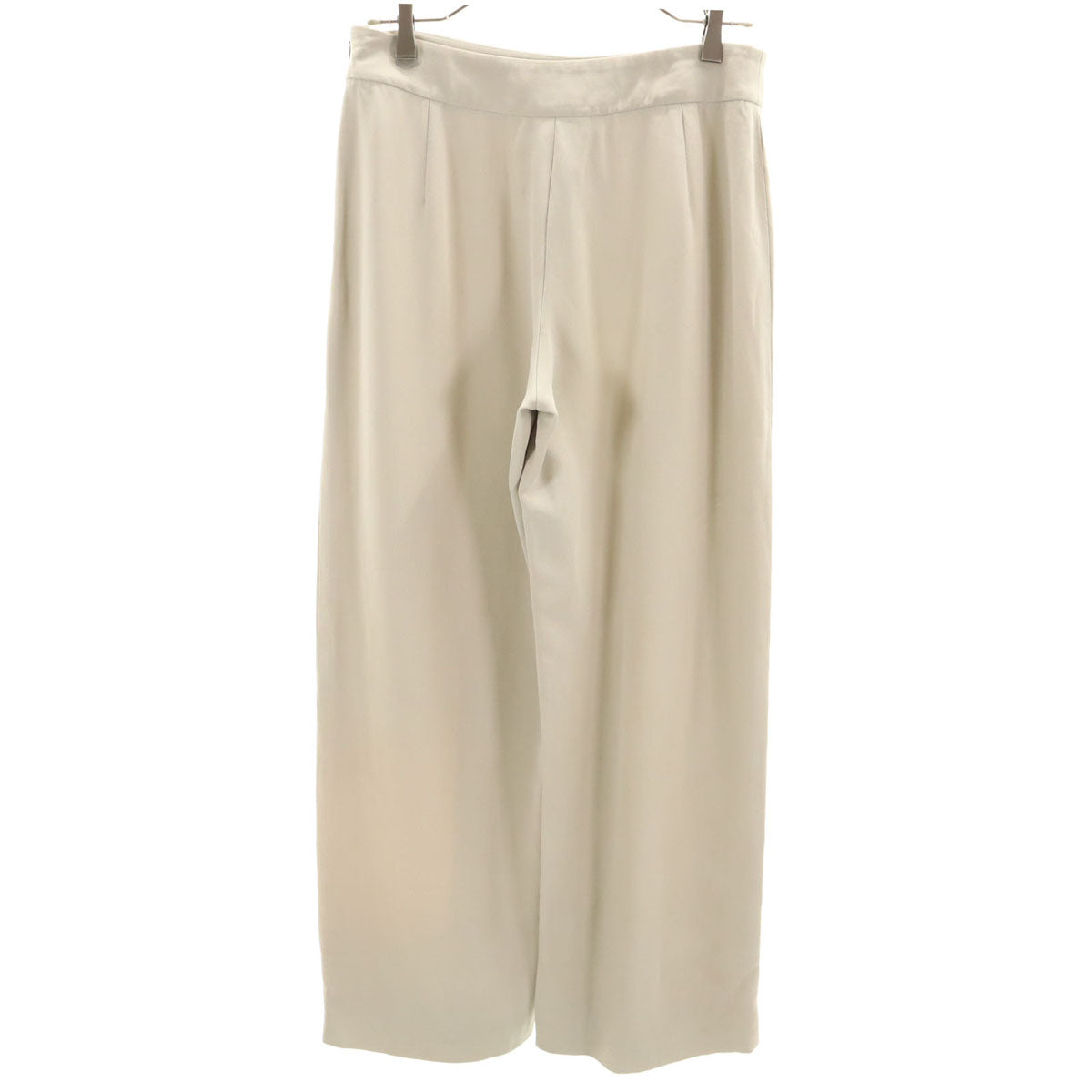 GIORGIO ARMANI ジョルジオアルマーニ イタリア製 シルクブレンド パンツ 42 グレー系 レディース