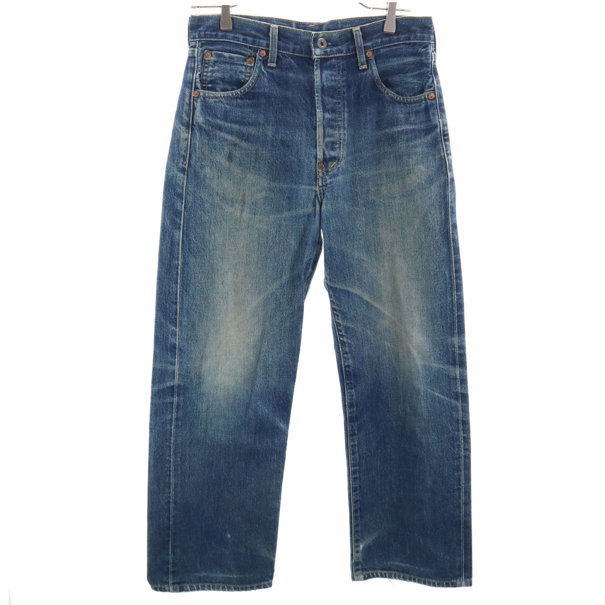Levi's リーバイス 90s 702 赤耳 ビッグE 日本製 オールド デニムパンツ w31 ブルー系 ジーンズ 隠しリベット メンズ