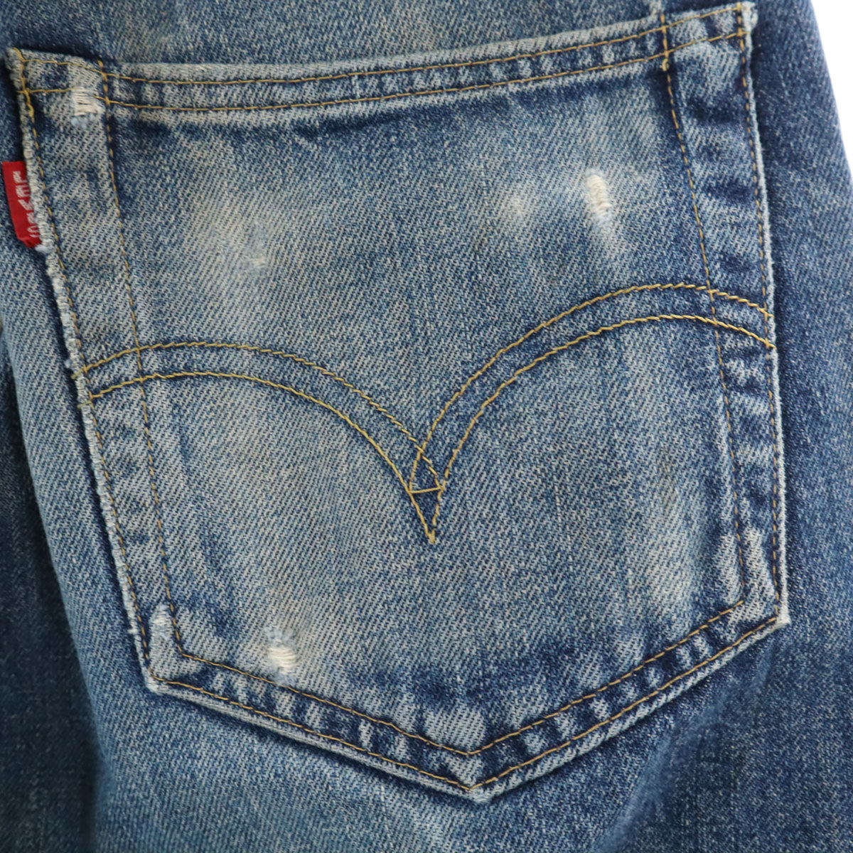 Levi's リーバイス 90s 702 赤耳 ビッグE 日本製 オールド デニムパンツ w31 ブルー系 ジーンズ 隠しリベット メンズ