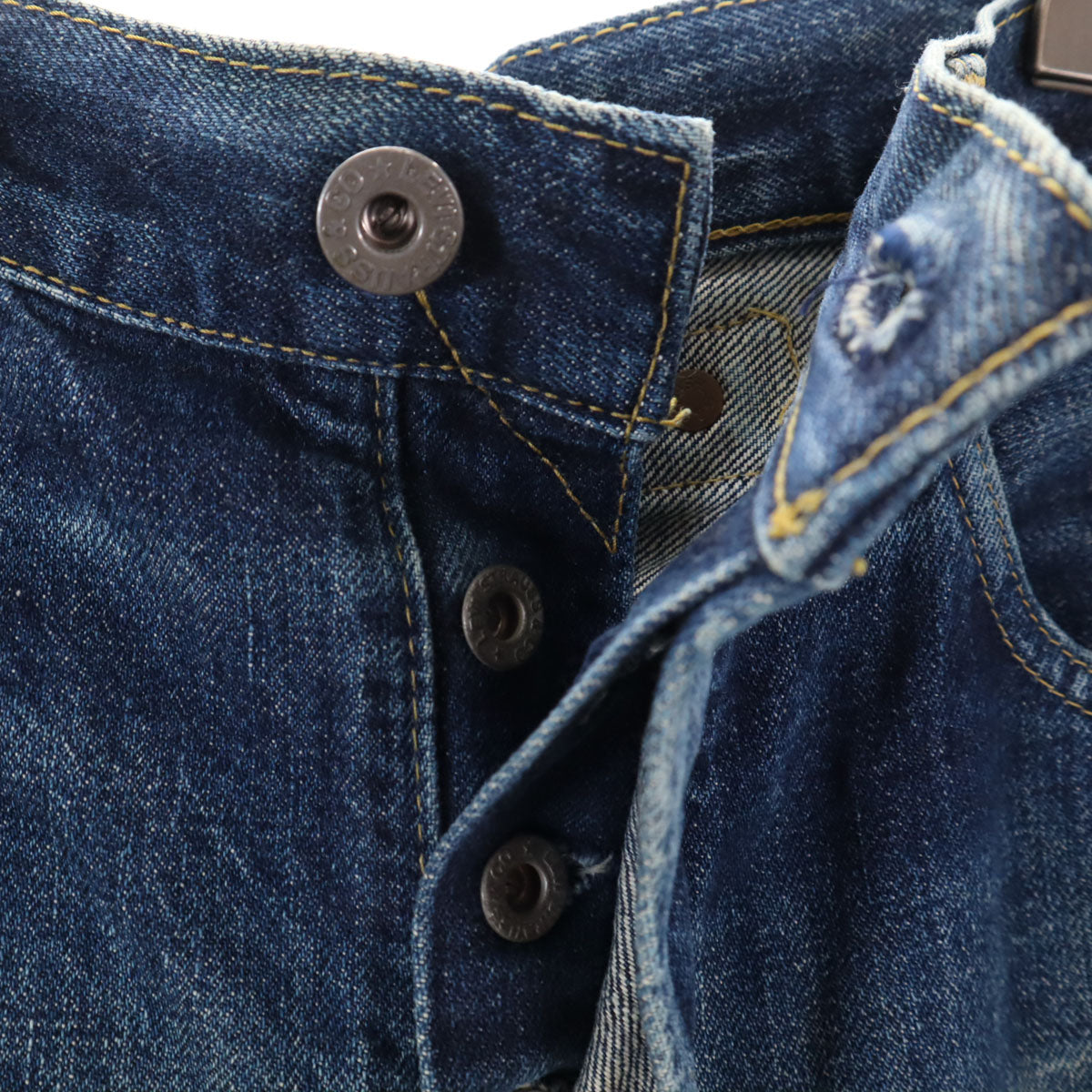 Levi's リーバイス 90s 702 赤耳 ビッグE 日本製 オールド デニムパンツ w31 ブルー系 ジーンズ 隠しリベット メンズ