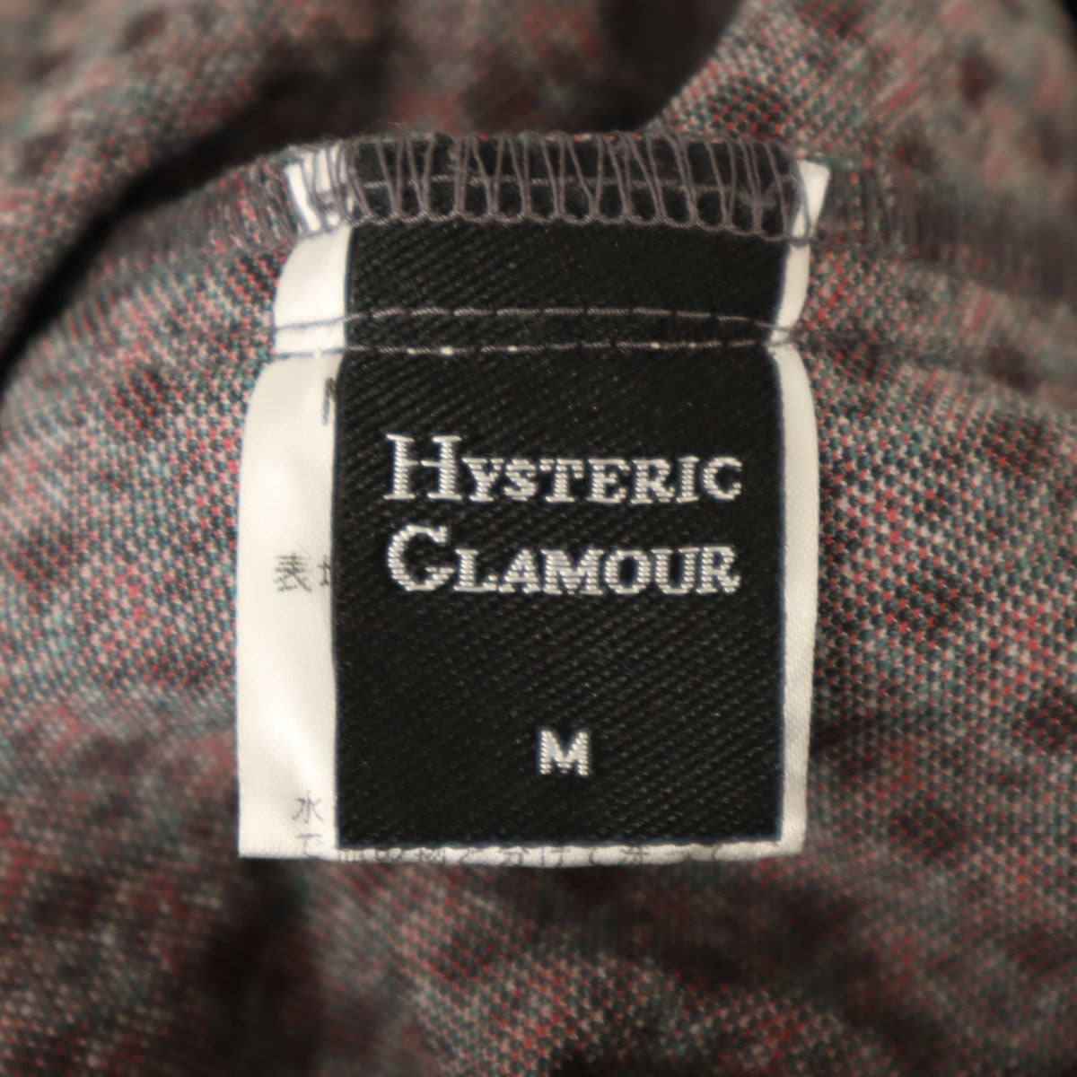 HYSTERIC GLAMOUR ヒステリックグラマー DIZZY & MILKY 日本製 総ロゴ フレアパンツ M マルチ レディース