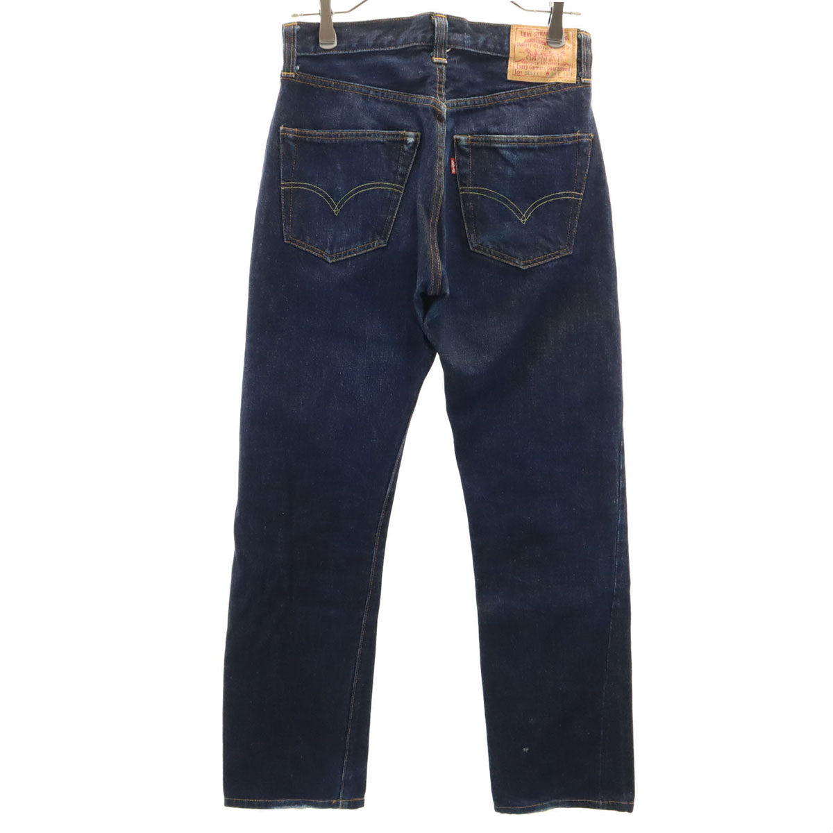 Levi's リーバイス 00s 501XX USA製 555 バレンシア工場 ビッグE 赤耳 ストレートデニムパンツ W31 インディゴ ジーンズ Vステッチ 隠しリベット メンズ