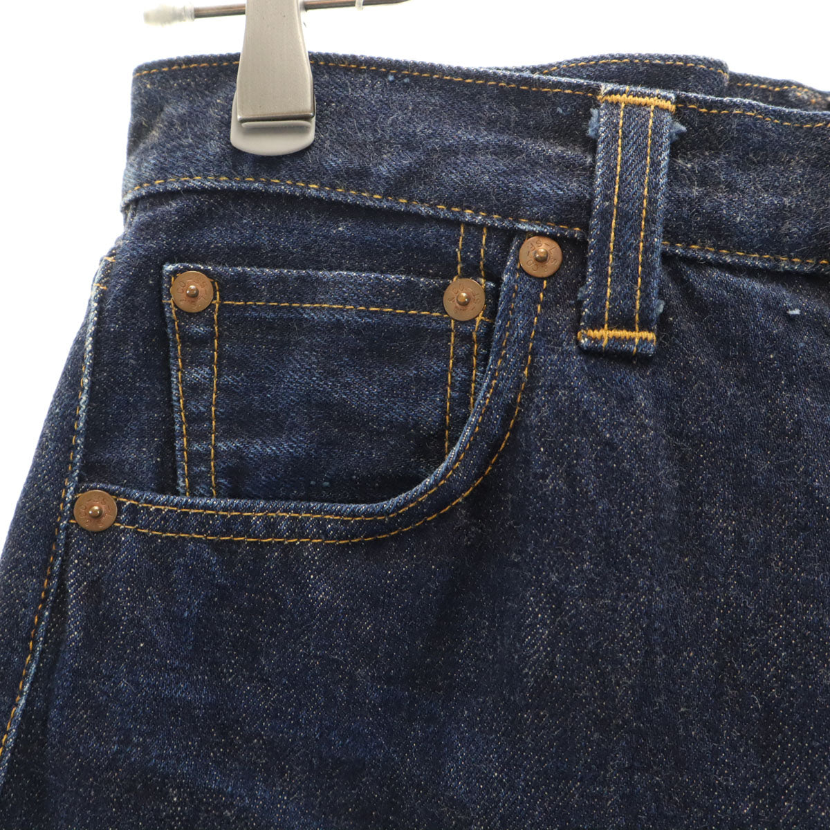 Levi's リーバイス 00s 501XX USA製 555 バレンシア工場 ビッグE 赤耳 ストレートデニムパンツ W31 インディゴ ジーンズ Vステッチ 隠しリベット メンズ