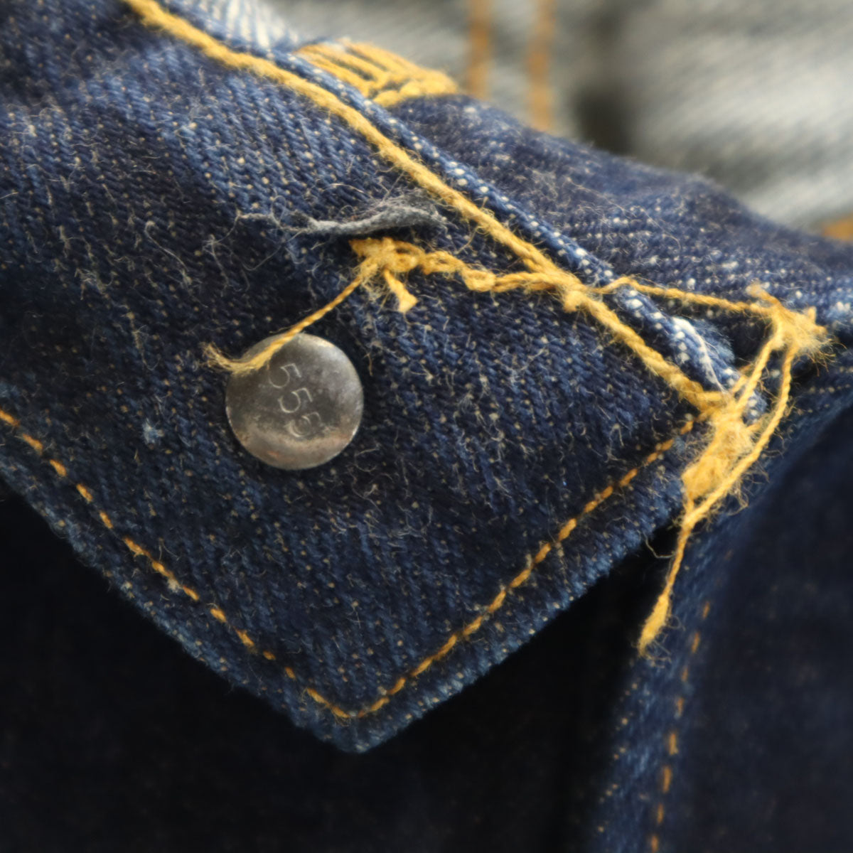 Levi's リーバイス 00s 501XX USA製 555 バレンシア工場 ビッグE 赤耳 ストレートデニムパンツ W31 インディゴ ジーンズ Vステッチ 隠しリベット メンズ