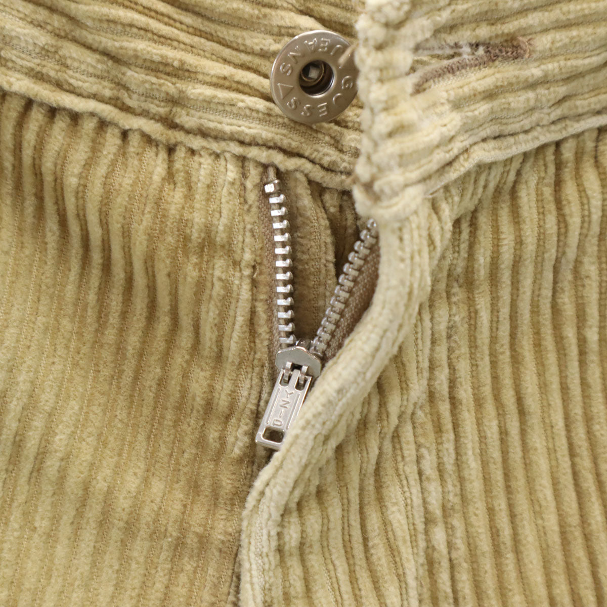 GUESS JEANS ゲスジーンズ 90s オールド コーデュロイパンツ w34 ベージュ メンズ