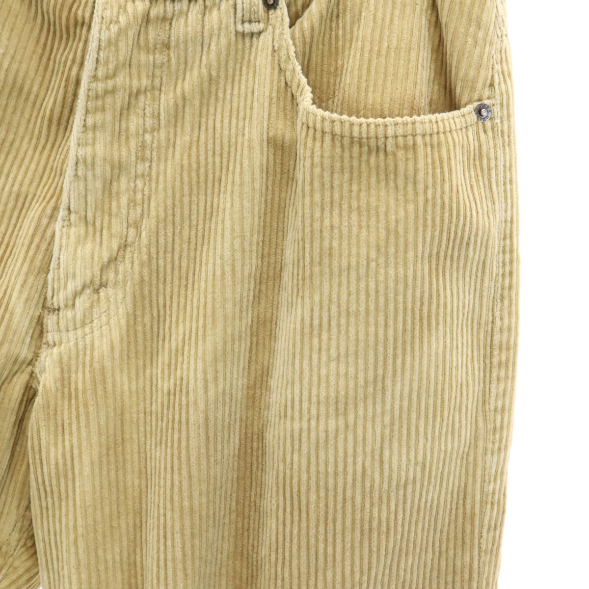 GUESS JEANS ゲスジーンズ 90s オールド コーデュロイパンツ w34 ベージュ メンズ