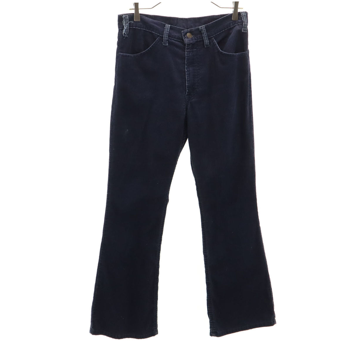 Levi's リーバイス 80s ヴィンテージ 646 42タロン コーデュロイ ブーツカットパンツ W31 ネイビー メンズ