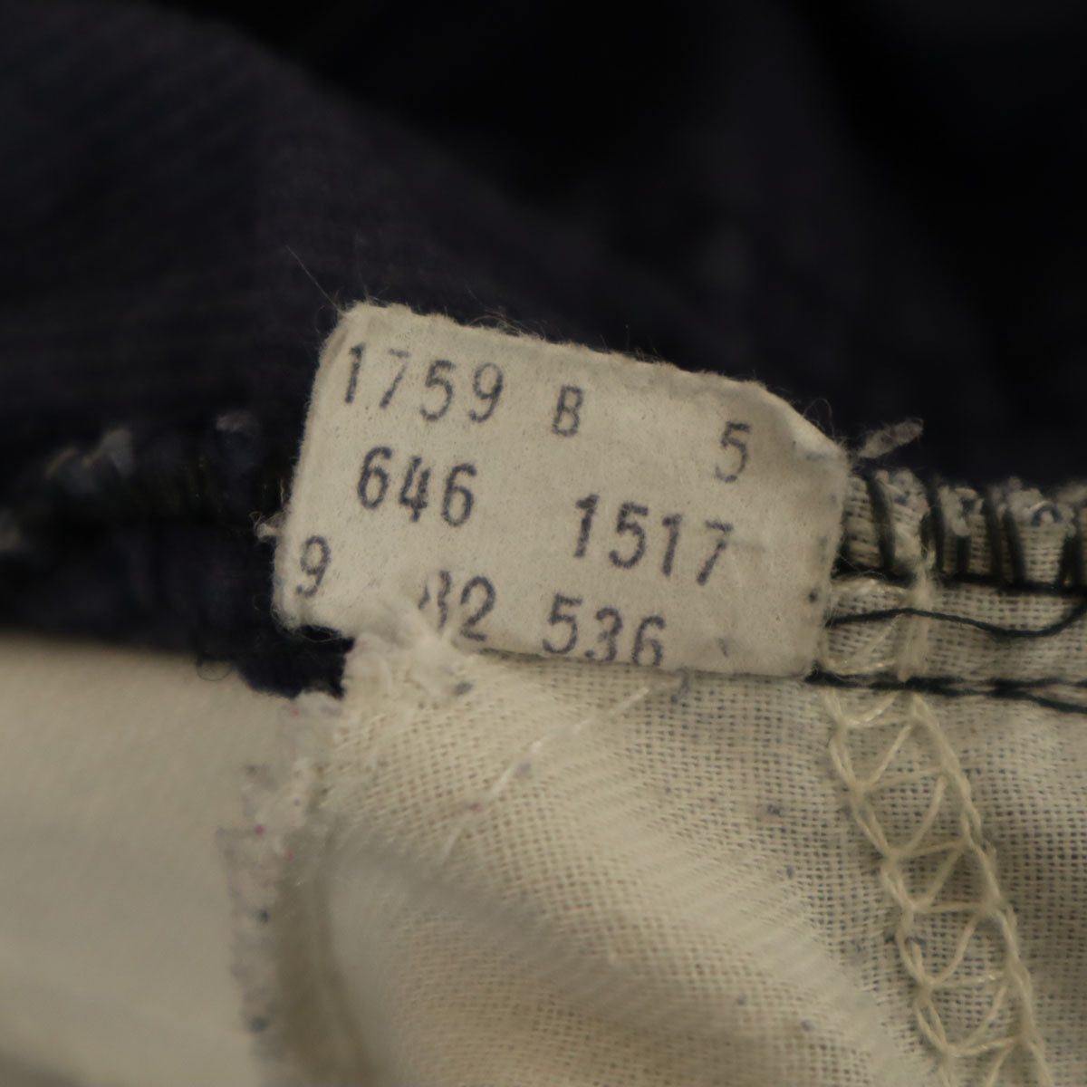 Levi's リーバイス 80s ヴィンテージ 646 42タロン コーデュロイ ブーツカットパンツ W31 ネイビー メンズ