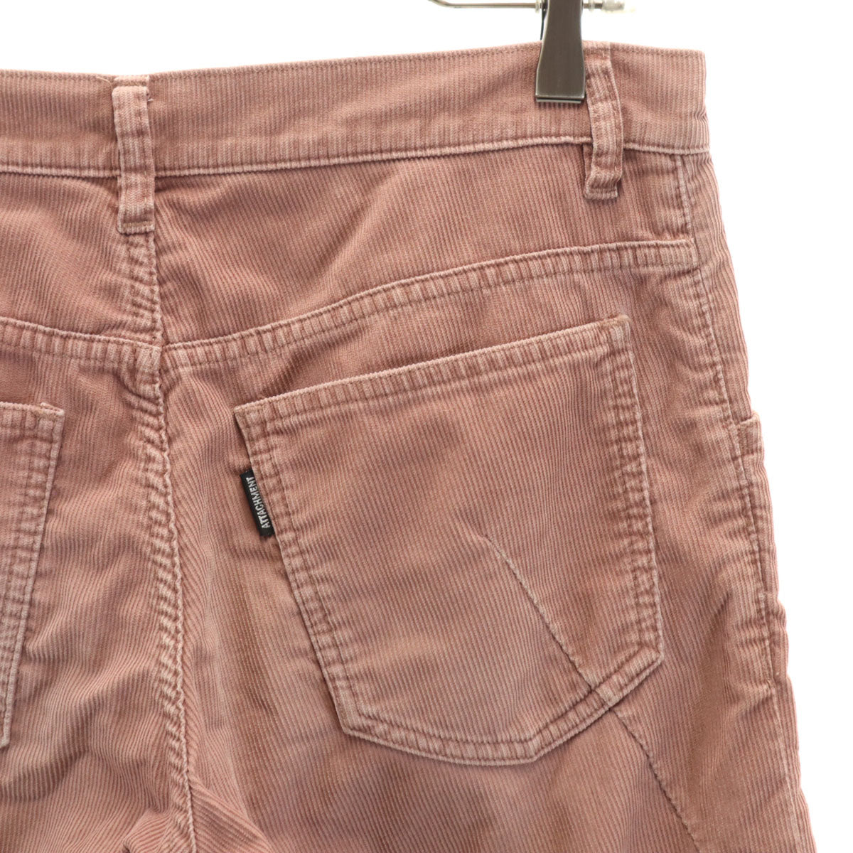 未使用 ATTACHMENT アタッチメント 日本製 コーデュロイパンツ 2 ピンク系 ボタンフライ メンズ