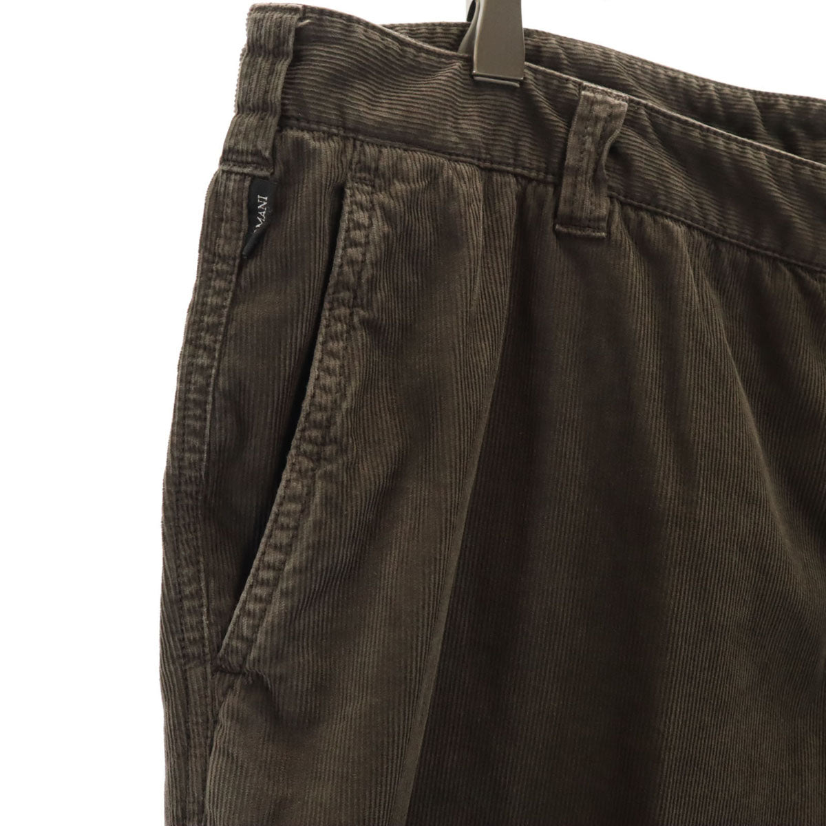ARMANI アルマーニ コーデュロイパンツ 54/38 ブラウン系 COLLEZIONI メンズ