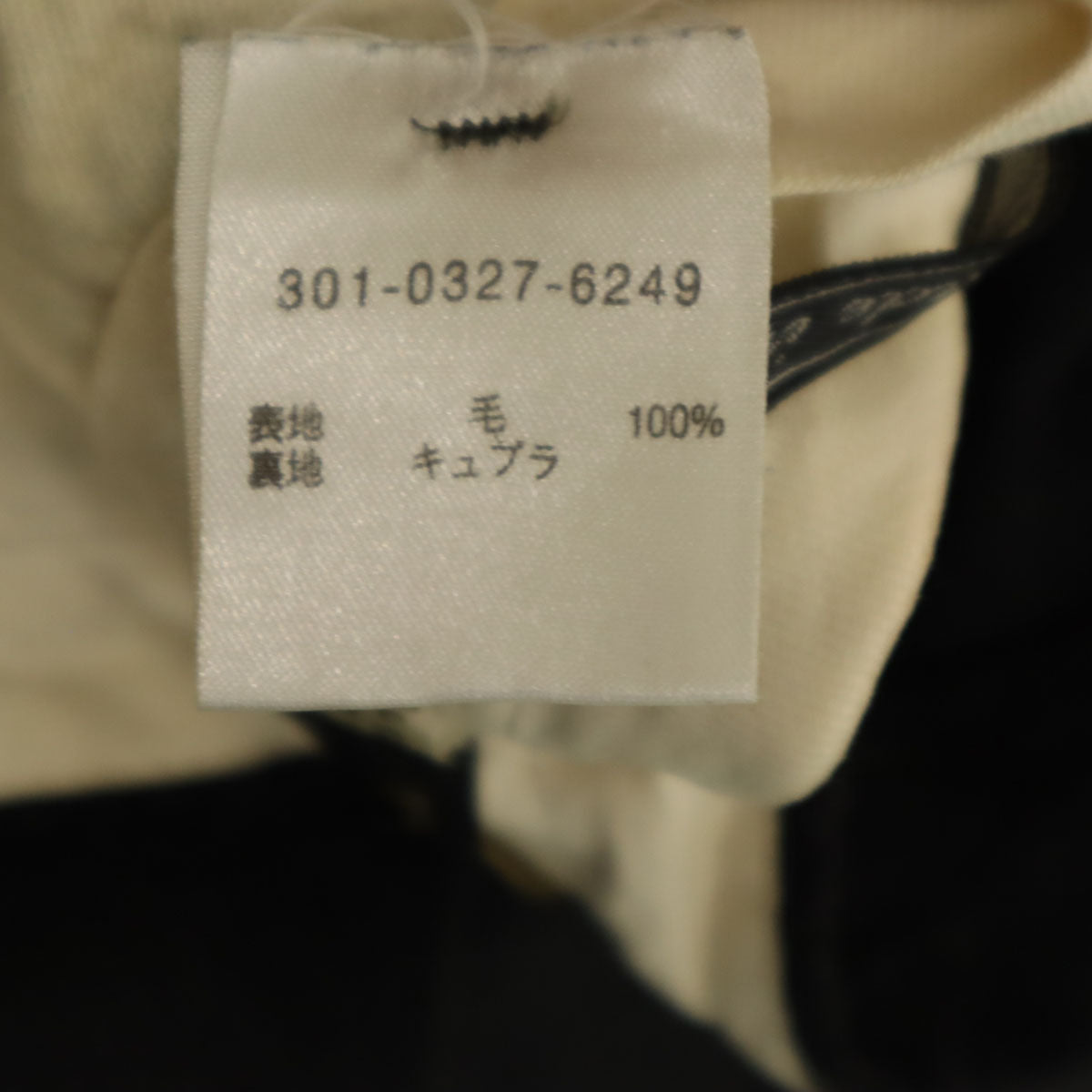 GUCCI グッチ イタリア製 ウール パンツ 46 黒 メンズ