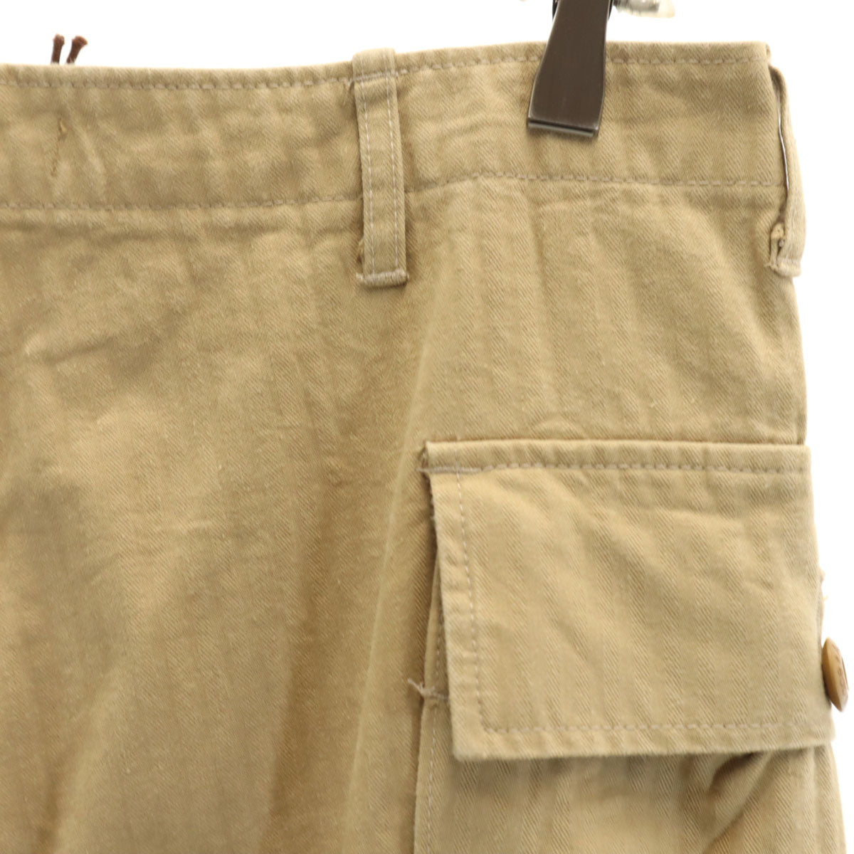 A BATHING APE アベイシングエイプ 未使用 日本製 ワークパンツ M ベージュ タグ付き メンズ