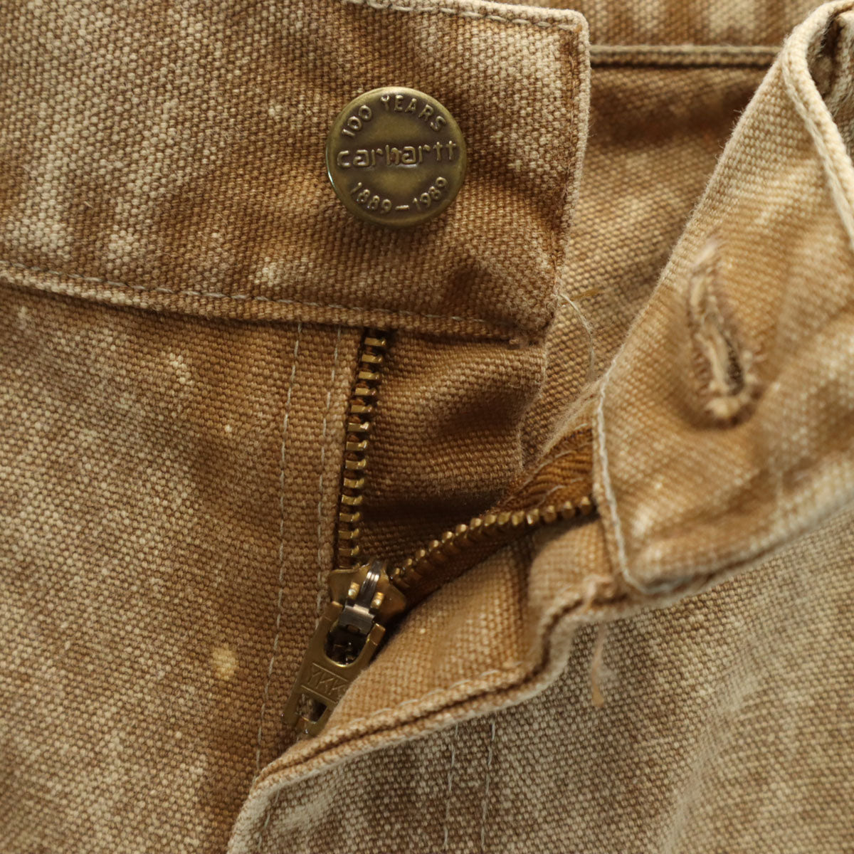 Carhartt カーハート 80s ヴィンテージ ワークパンツ W36 ベージュ 100周年 メンズ