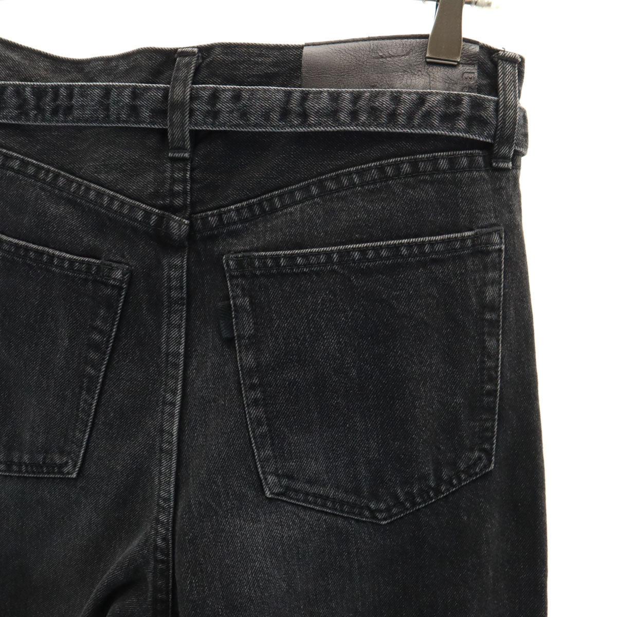 Sacai サカイ 未使用 日本製 デニムパンツ 1 黒系 タグ付き メンズ