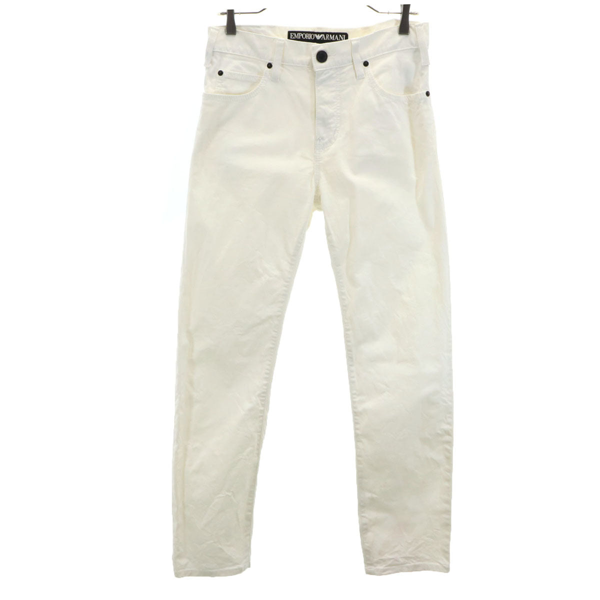 Emporio Armani エンポリオアルマーニ スキニーパンツ W29 白 JEANS ストレッチ メンズ