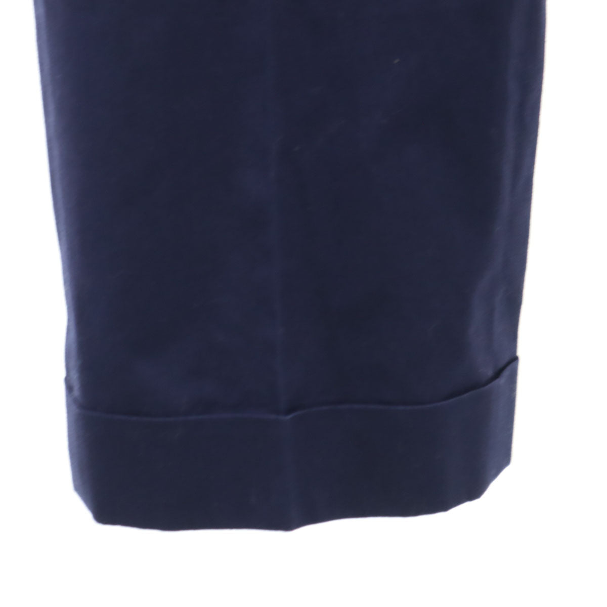 lacquer&c ラクアアンドシー 日本製 スラックスパンツ 42 ネイビー レディース