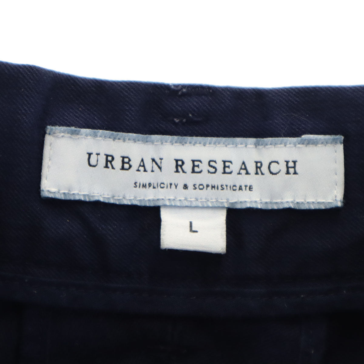 URBAN RESEARCH アーバンリサーチ イージーパンツ L ネイビー SIMPLICITY & SOPHISTICATE メンズ