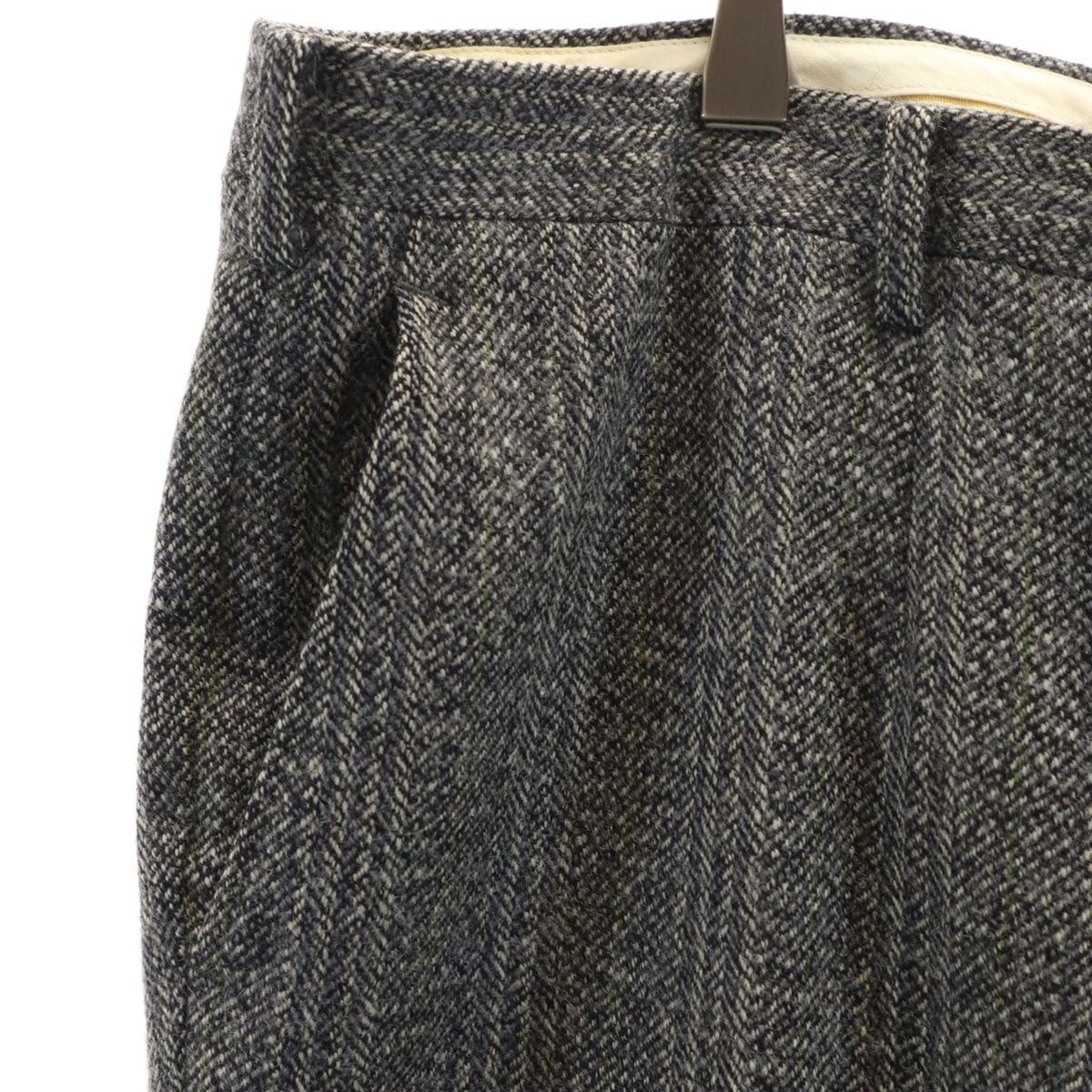 GIVENCHY ジバンシィ 80s 90s オールド ツイード スラックスパンツ 101 グレー ビッグサイズ メンズ