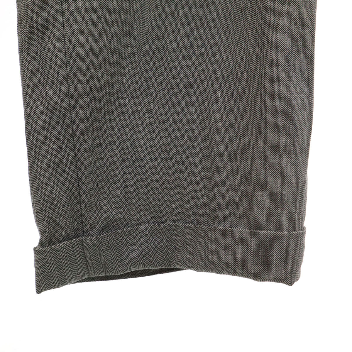 BURBERRY バーバリー 日本製 ウールブレンド スラックスパンツ 88 グレー 三陽商会 メンズ