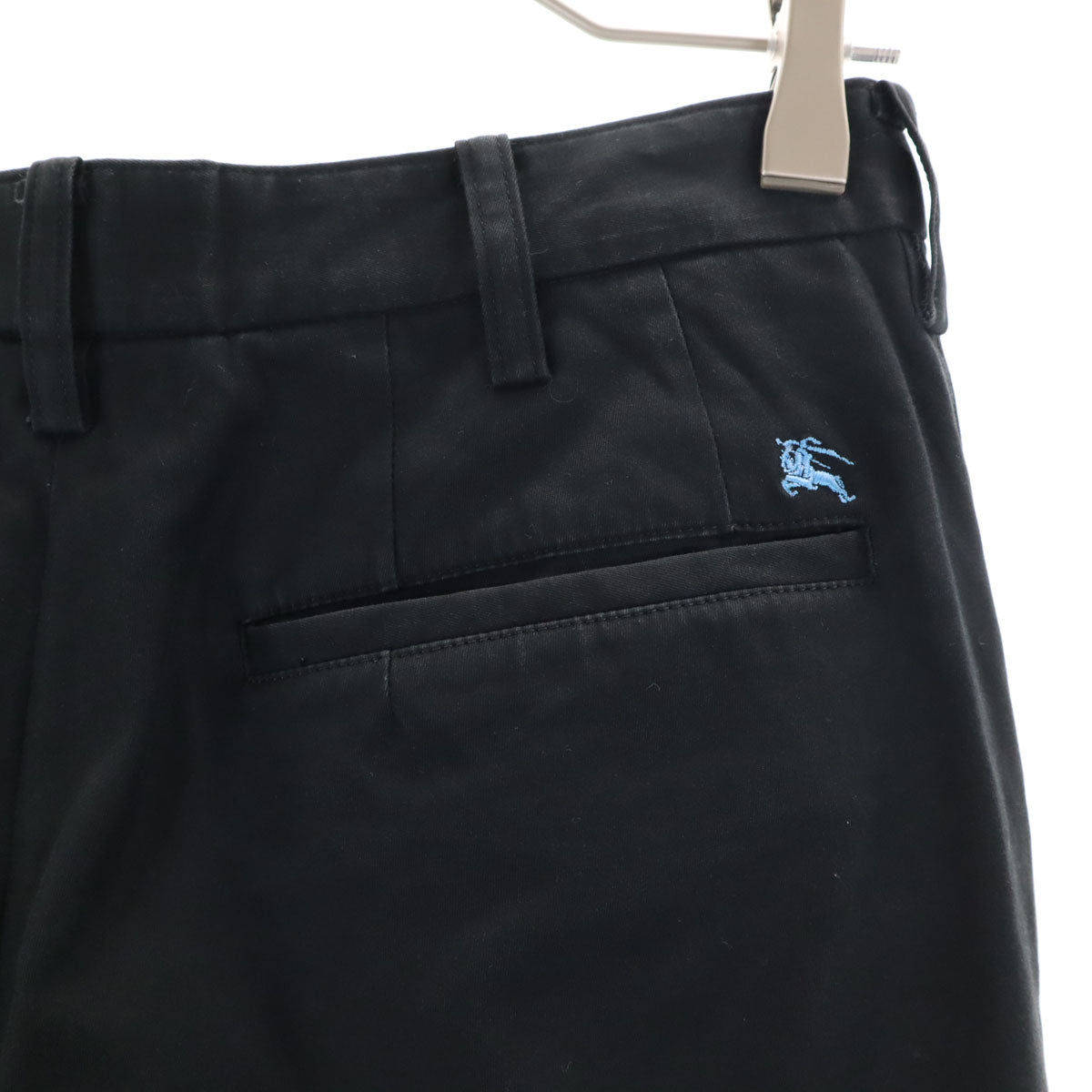 BURBERRY BLACK LABEL バーバリーブラックレーベル パンツ 70 黒 三陽商会 ストレッチ レディース