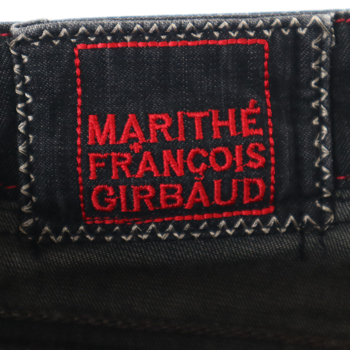 MARITHE + FRANCOIS GIRBAUD マリテフランソワジルボー デニムパンツ グレー ジーパン レディース